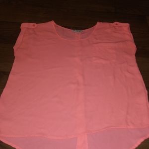 Pink Rose Sheer Top
